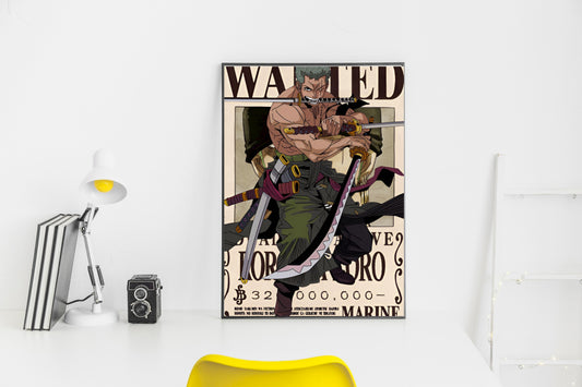 Roronoa Zoro Wanted Poster