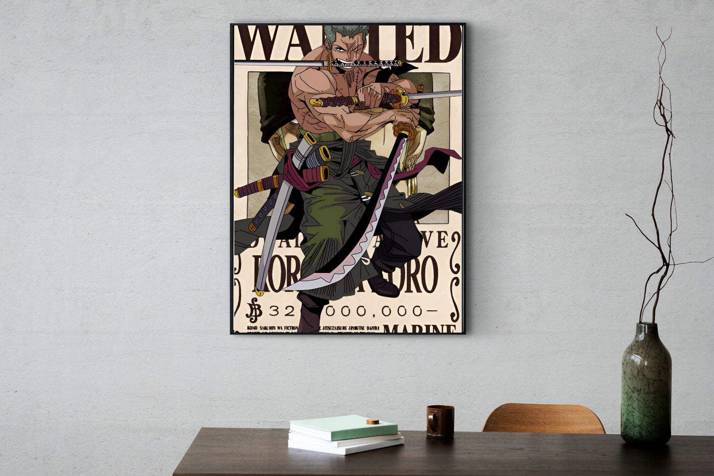 Roronoa Zoro Wanted Poster
