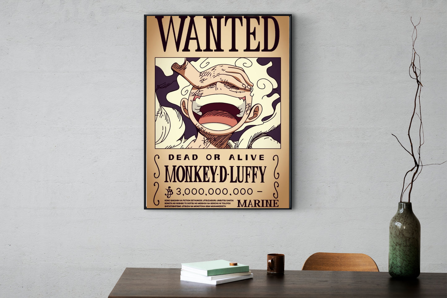 Monkey D. Luffy Gear 5 Wanted Poster