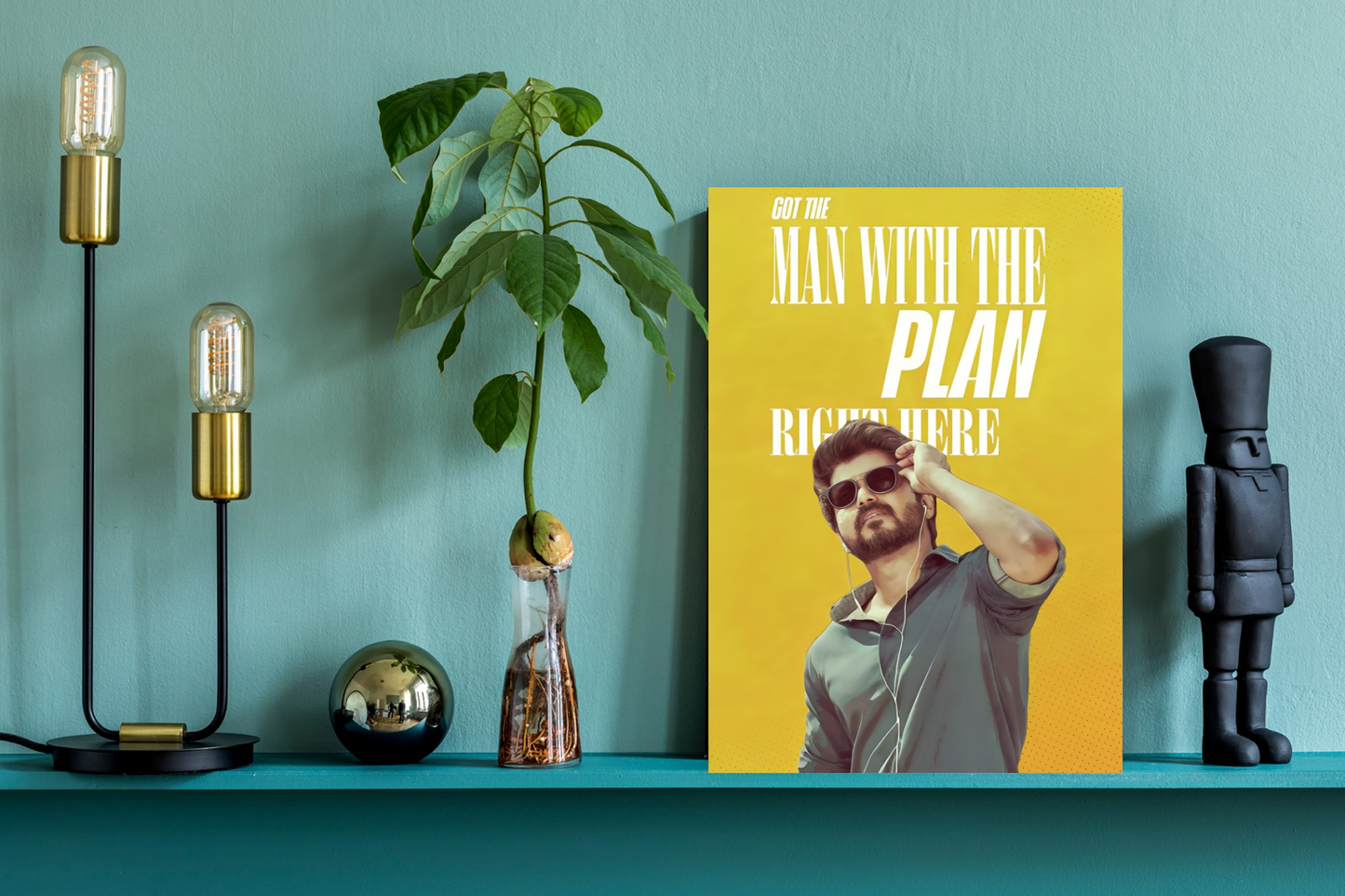 Thalapathy Vijay Master A4 Poster – ₹30