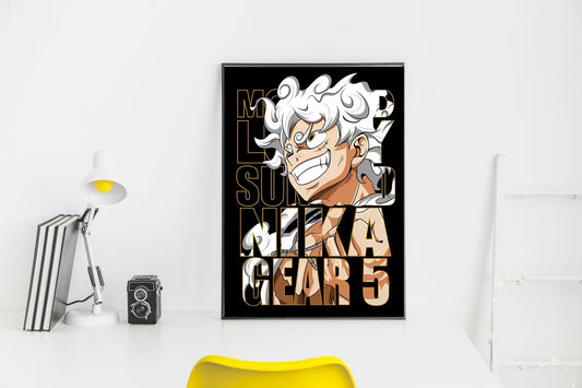 Monkey D. Luffy Nika Gear Poster