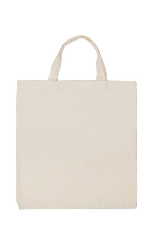 Adorable Waving Duckie Cotton Tote Bag