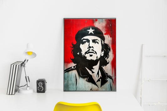 Che Guevara Sketch Poster
