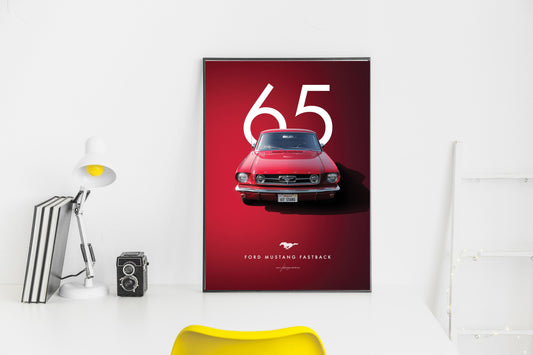 Timeless Elegance: 1965 Mustang