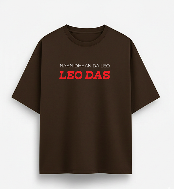 Naan Dhaan Da Leo Get Your Leo Das Oversized Tee