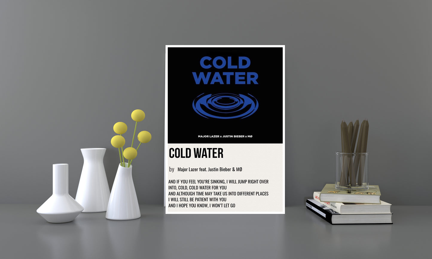 Cold Water – Major Lazer ft. Justin Bieber & MØ