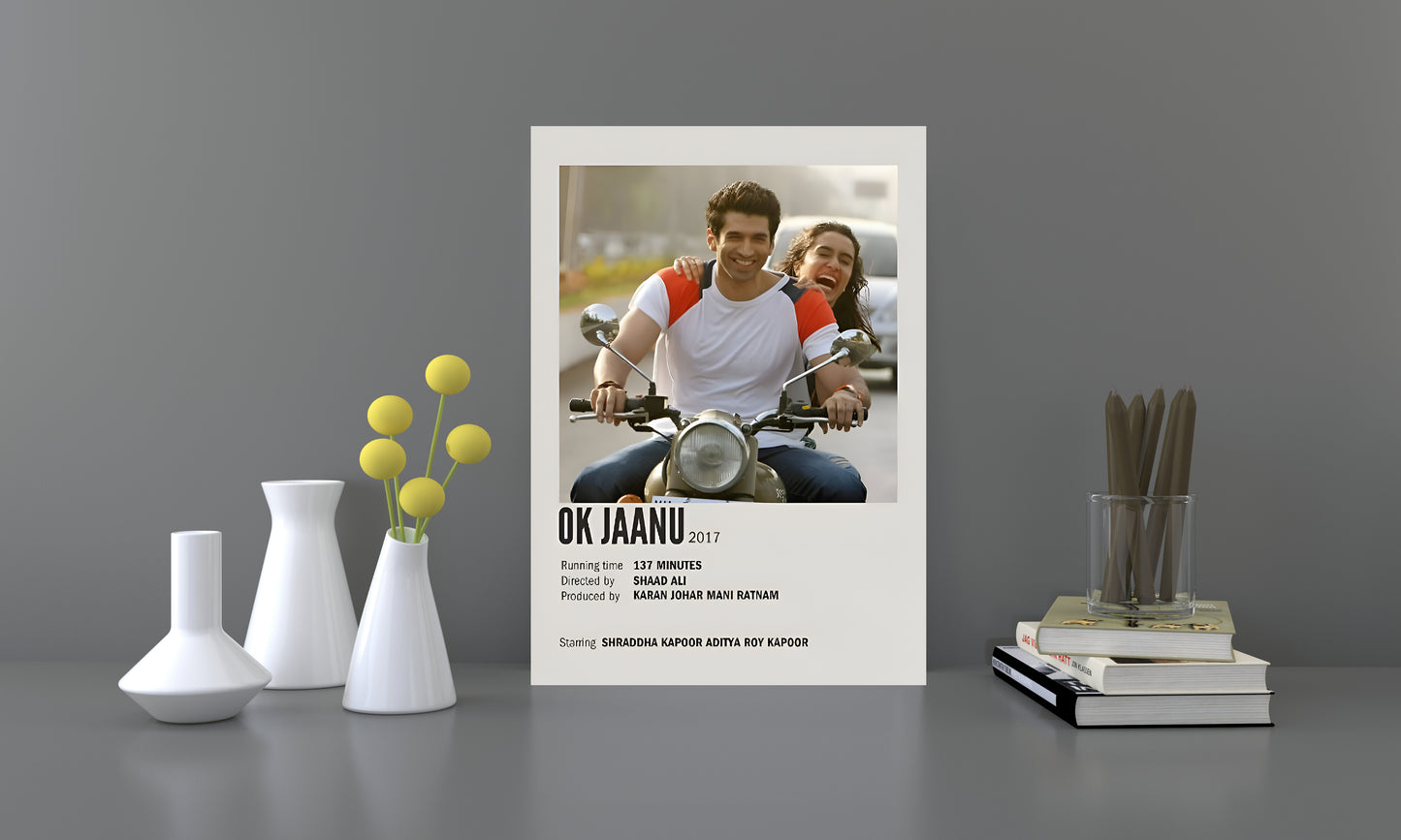 OK Jaanu – Love in the City Poster