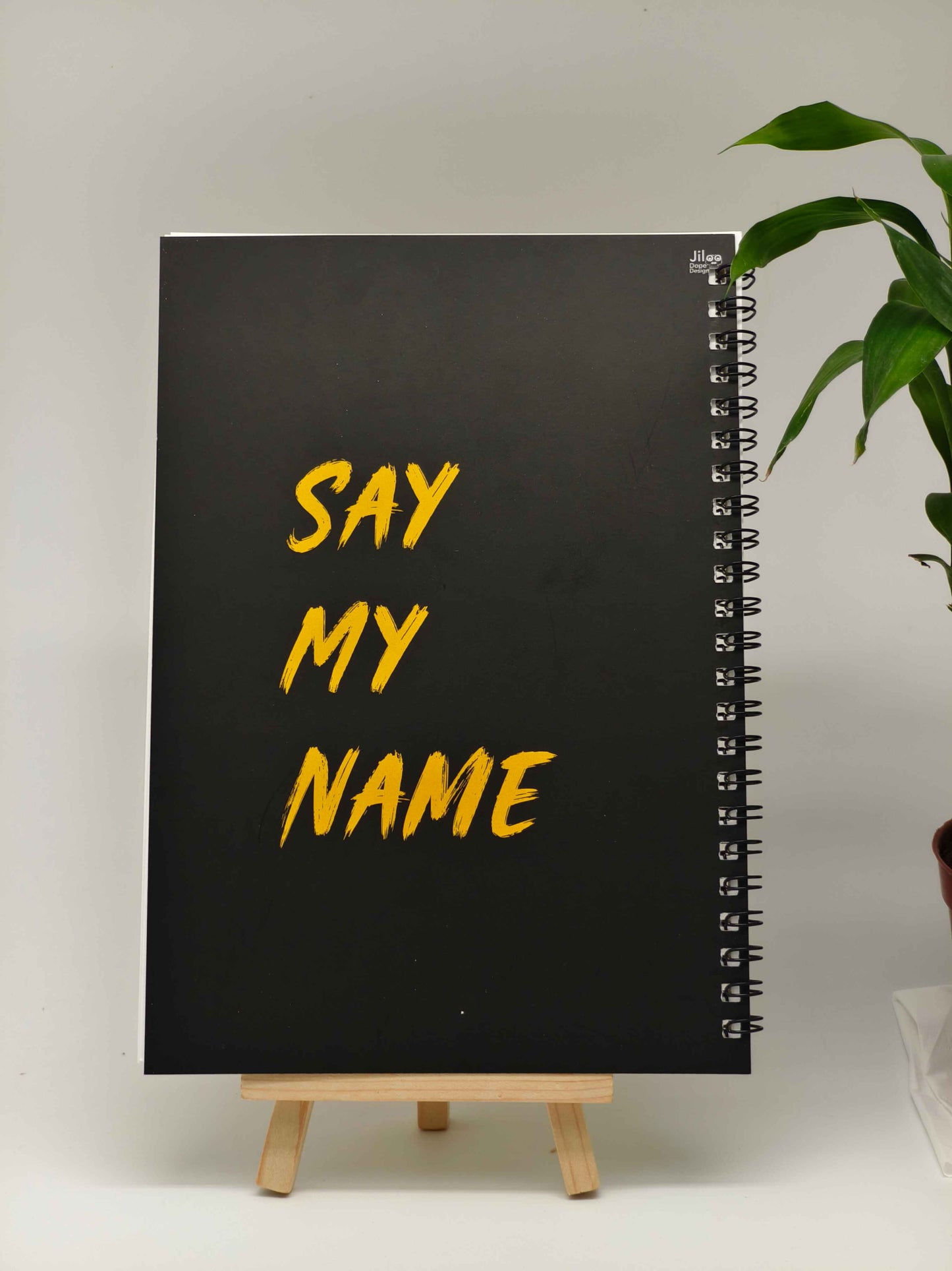 Walter White A5 Spiral Notebook – ‘Say My Name’ Edition with Premium Matte Finish and Hard Cover