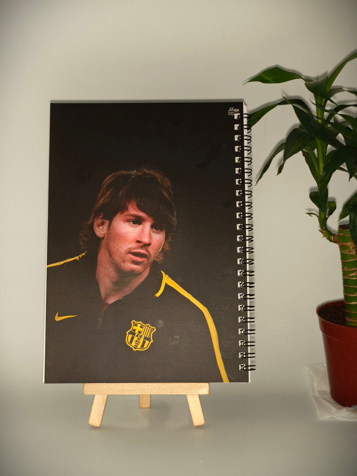 Messi A5 Spiral Notebook! Write Like a Genius, Dream Like a Champion