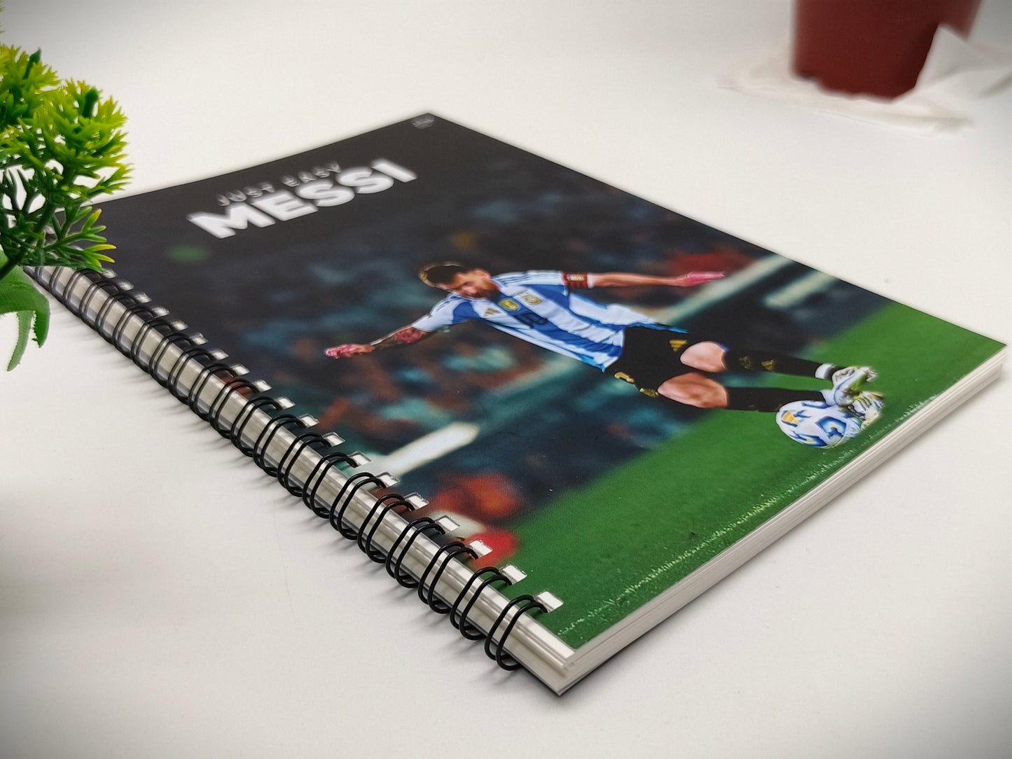 Messi A5 Spiral Notebook! Write Like a Genius, Dream Like a Champion