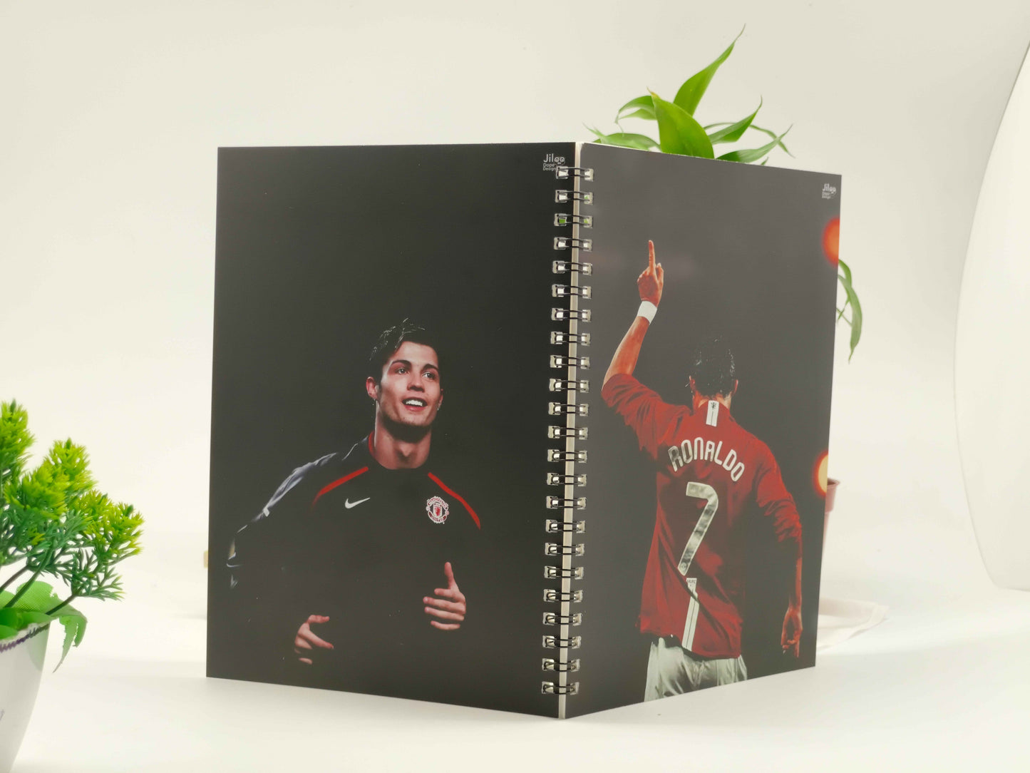 Ronaldo A5 Spiral Notebook - Papers for Every Champion