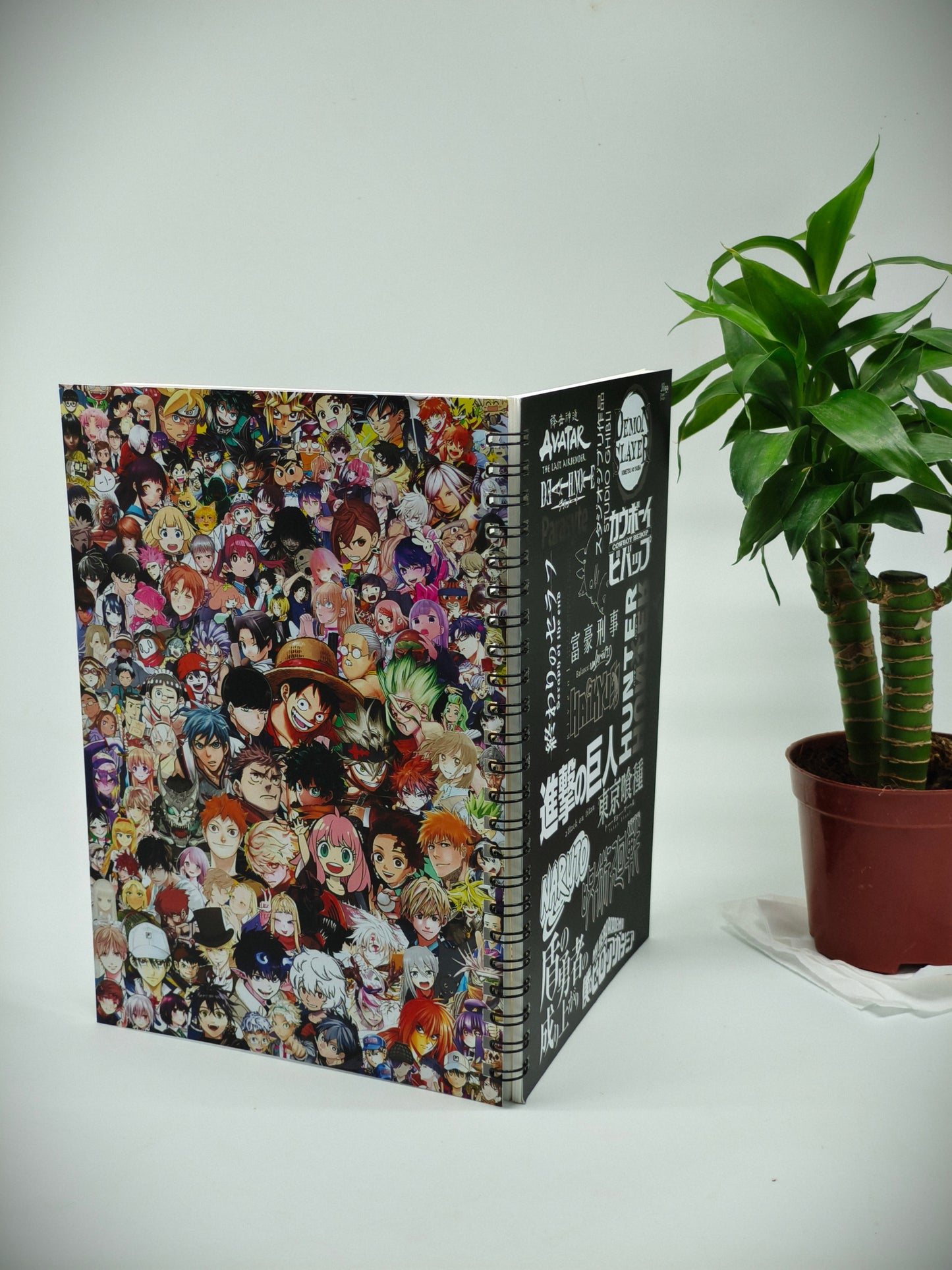Anime Inspired A5 Spiral Notebook! - Write Bold, Live Anime