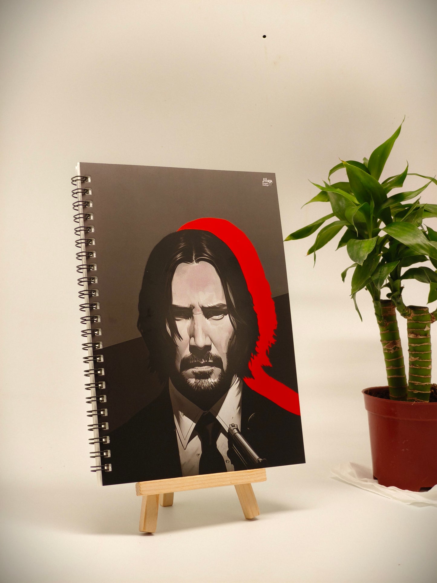 Stay Sharp. Write Like John Wick with jiloo notebooks