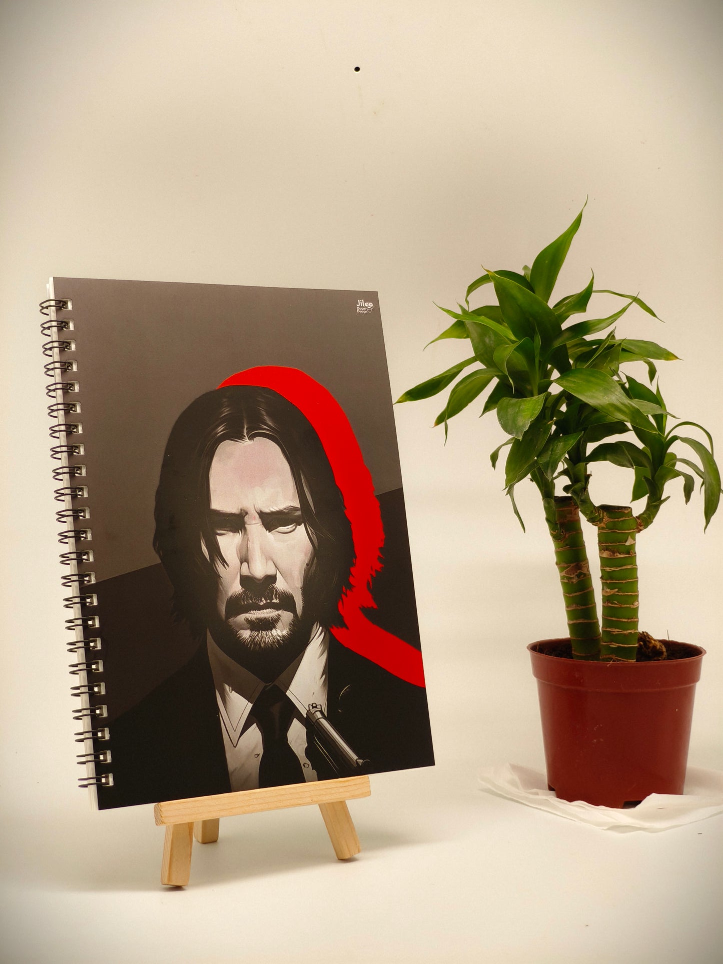 Stay Sharp. Write Like John Wick with jiloo notebooks