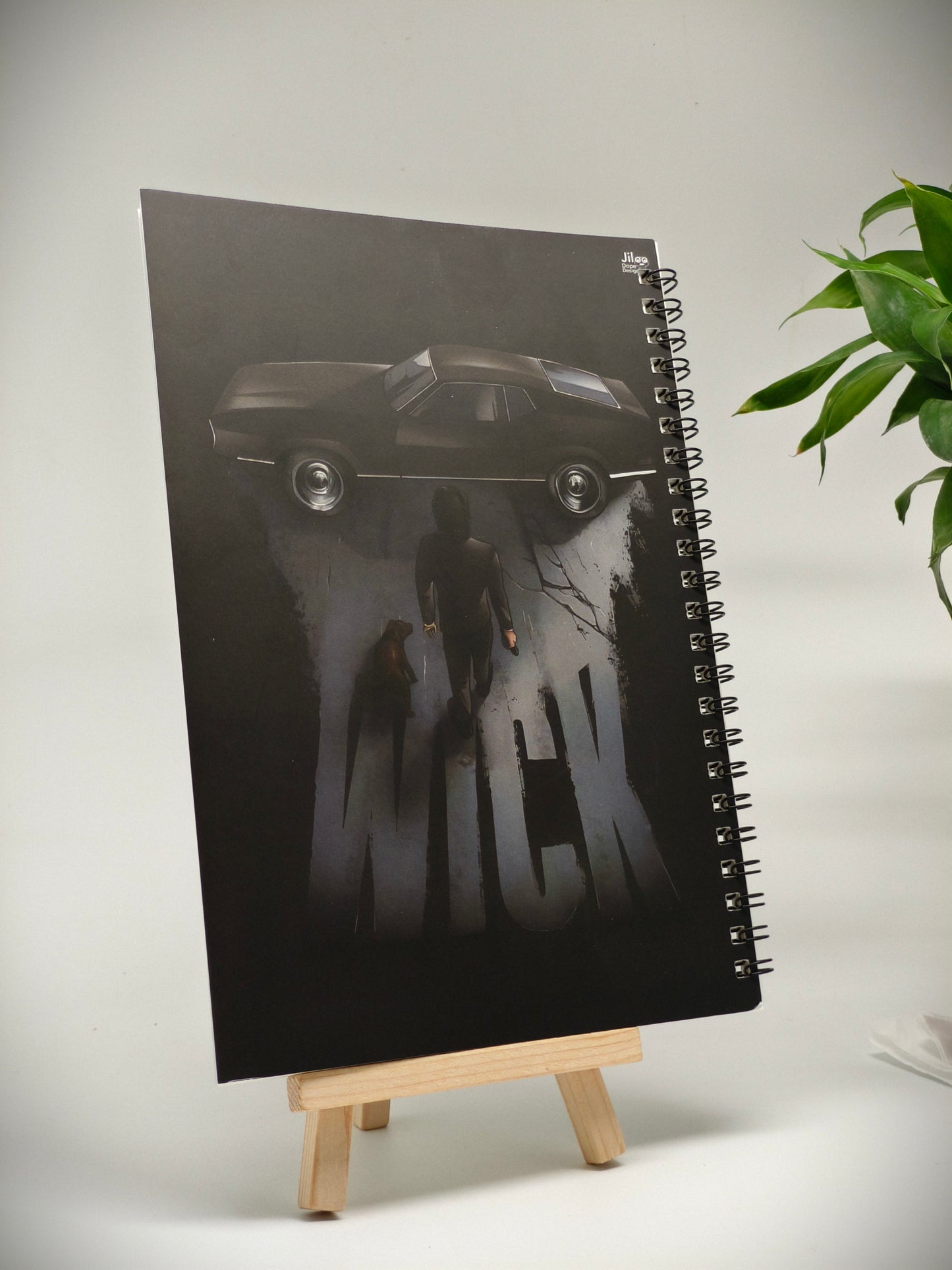 Stay Sharp. Write Like John Wick with jiloo notebooks