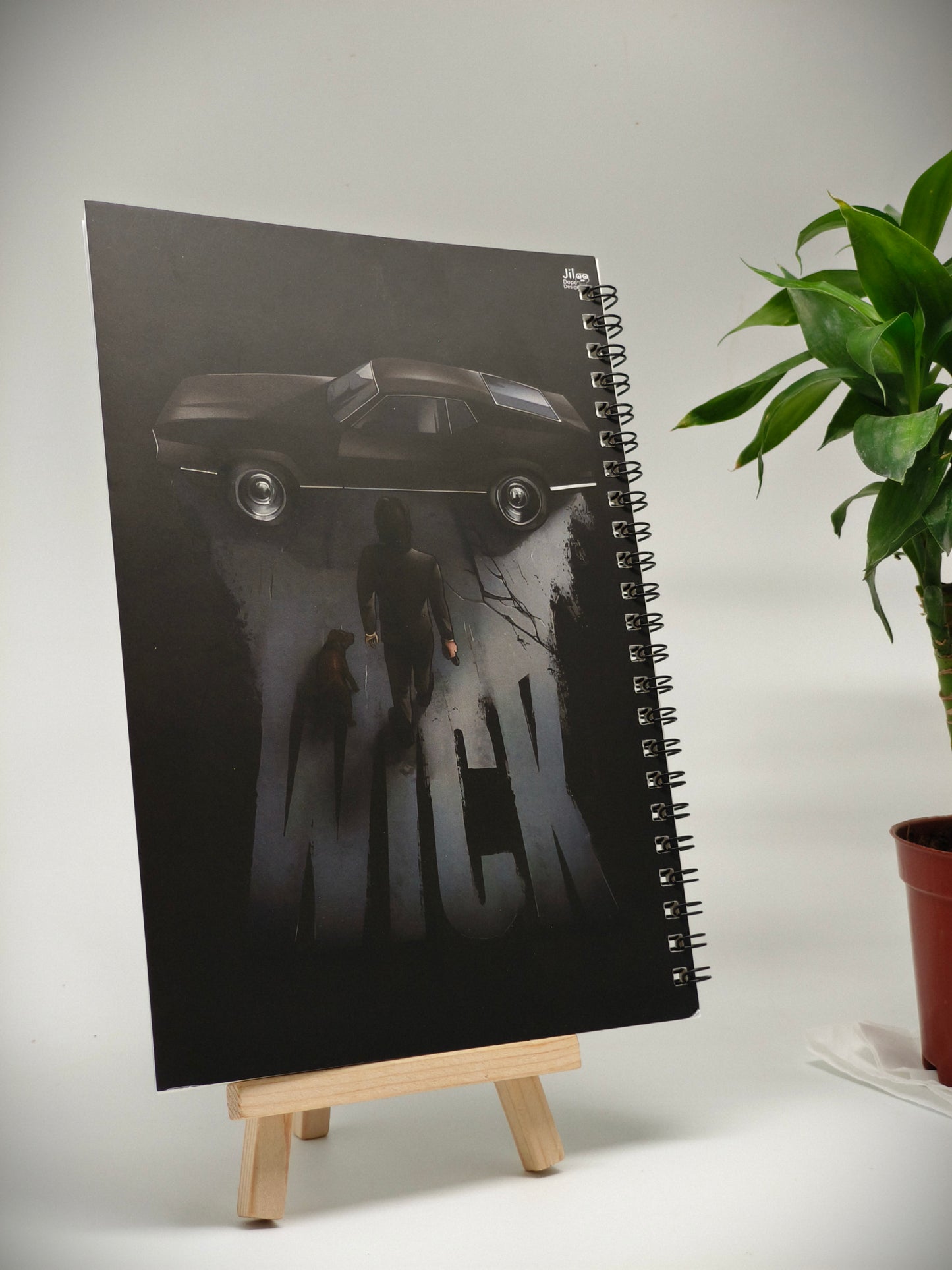 Stay Sharp. Write Like John Wick with jiloo notebooks