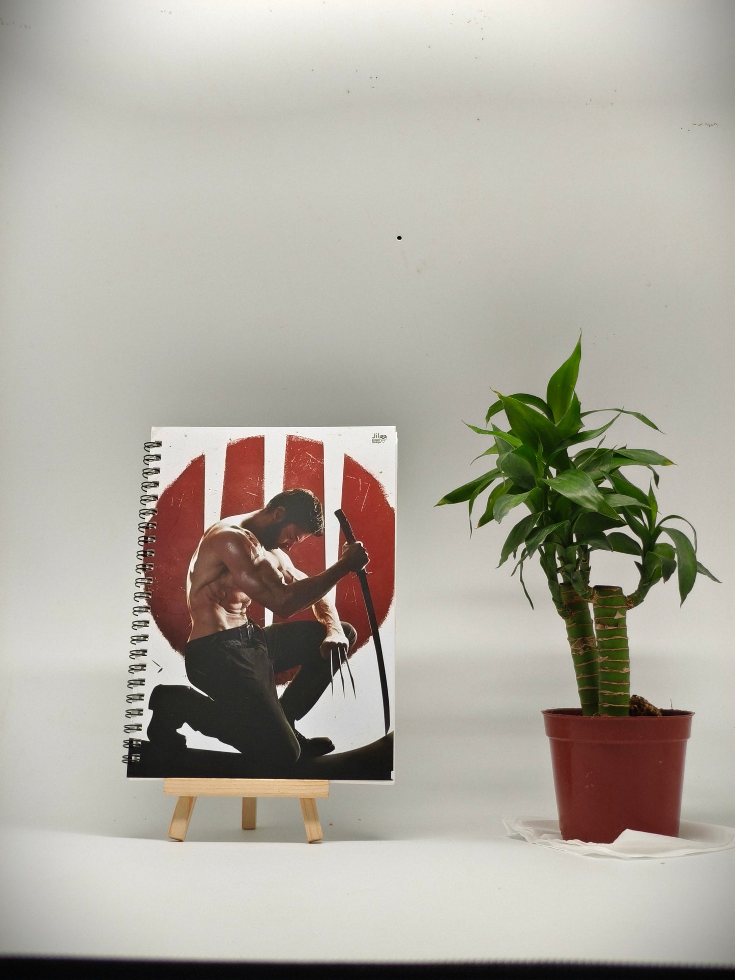 Logan X-Men A5 Spiral Notebook.