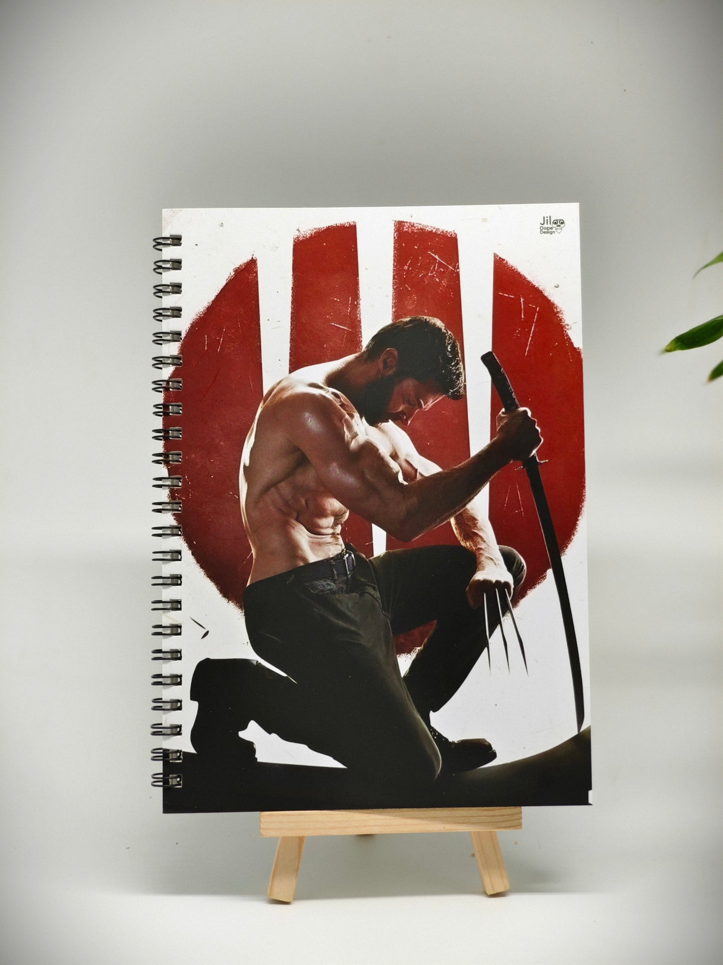 Logan X-Men A5 Spiral Notebook.