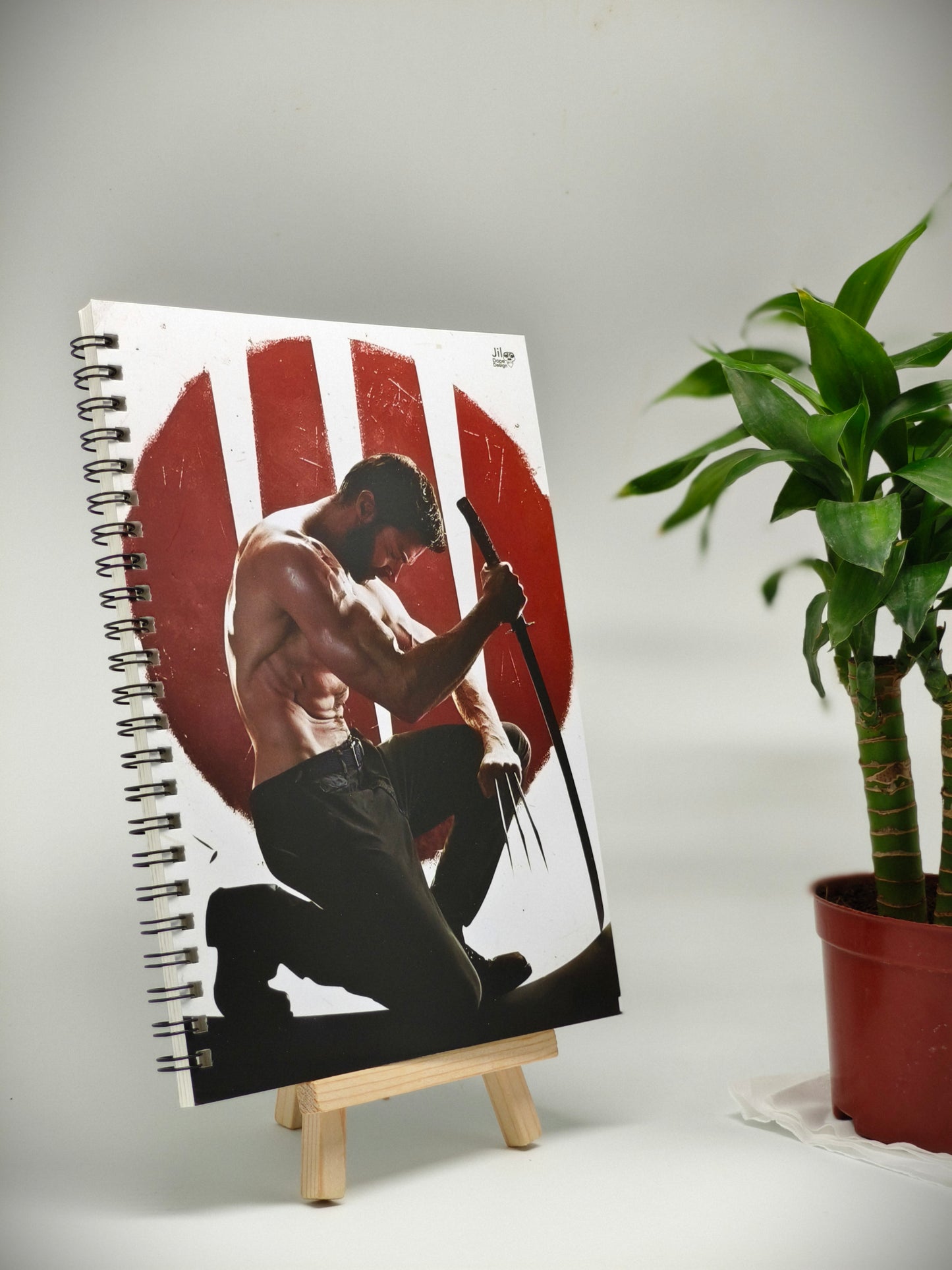 Logan X-Men A5 Spiral Notebook.