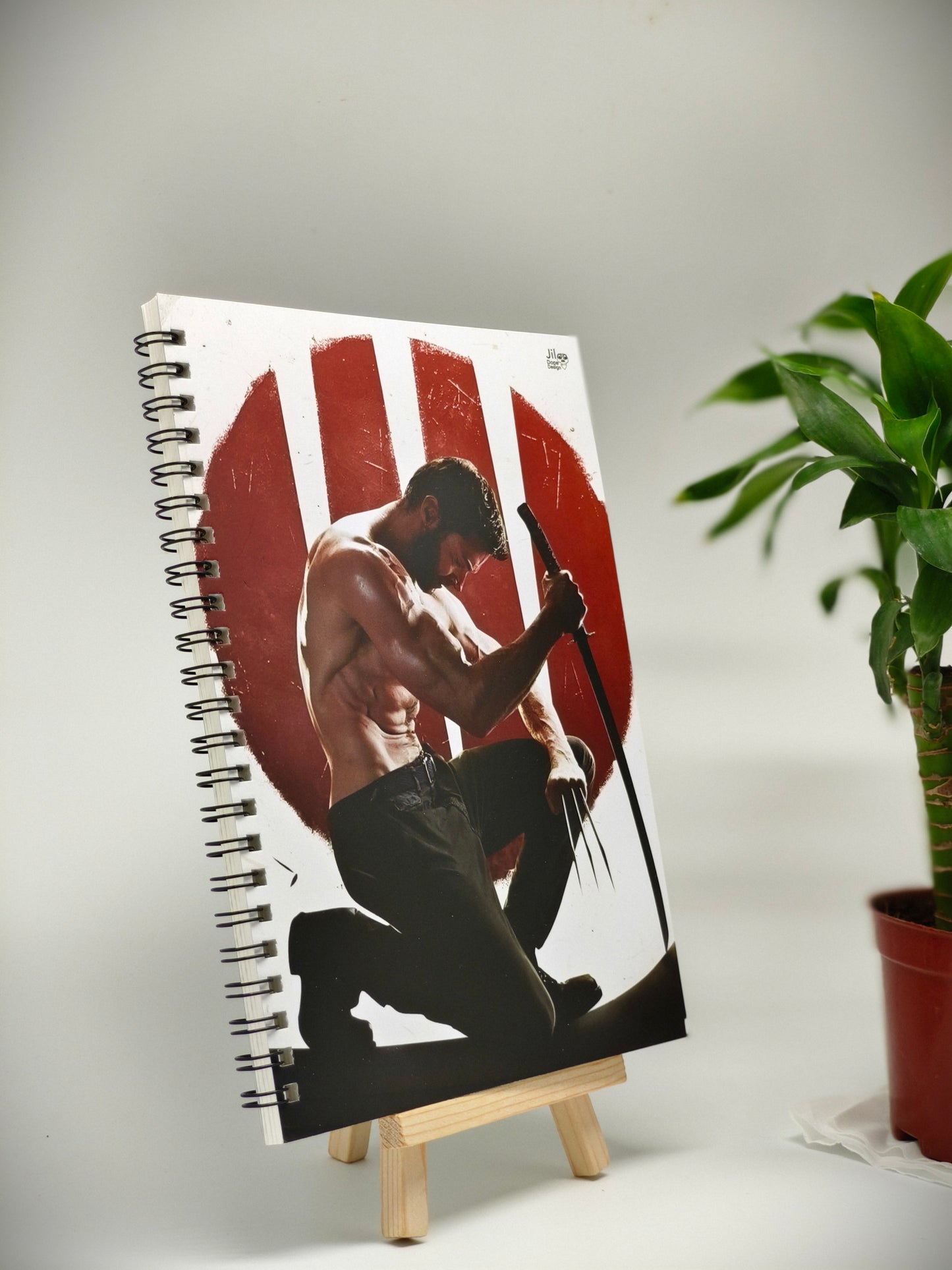 Logan X-Men A5 Spiral Notebook.