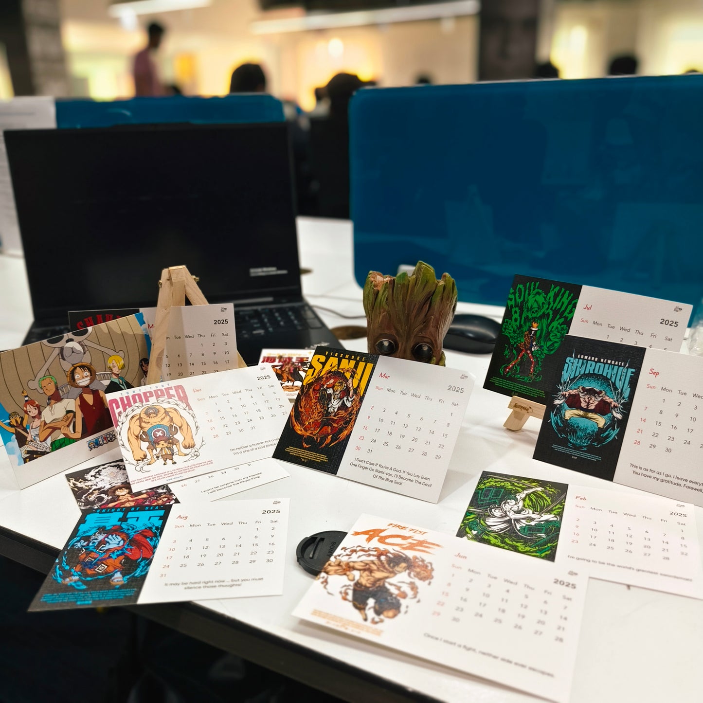 One Piece character Calendar | with One piece Quote | The One Piece Timeline