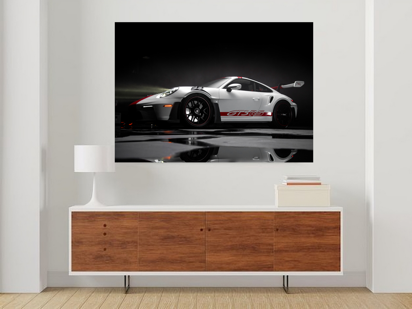 Porsche 911 GT3 RS PECTO A3 Wallposter Sticker – Speed & Style