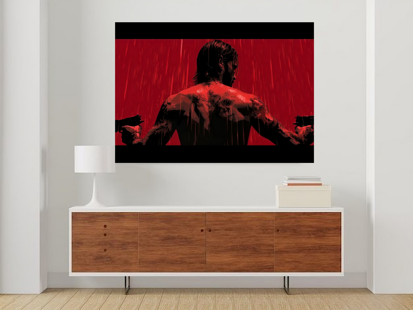 John Wick A3 Wallposter Sticker – The Legend Lives