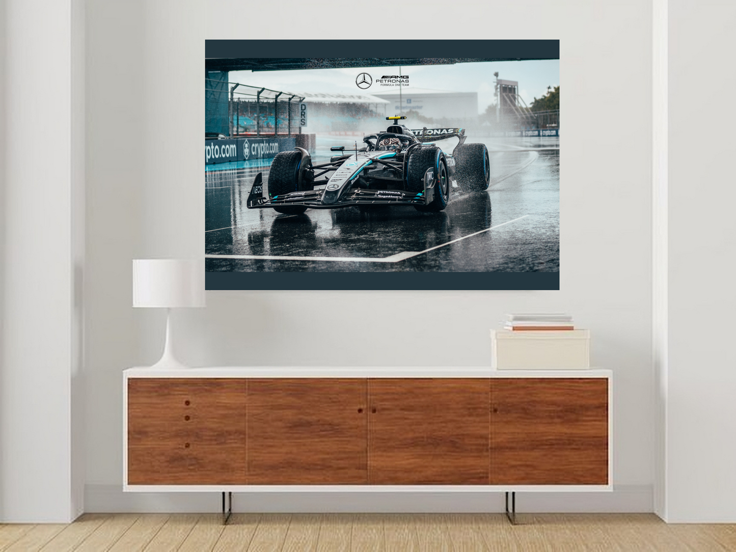 Mercedes AMG Petronas F1 Team A3 Wallposter Sticker – Pure F1 Power
