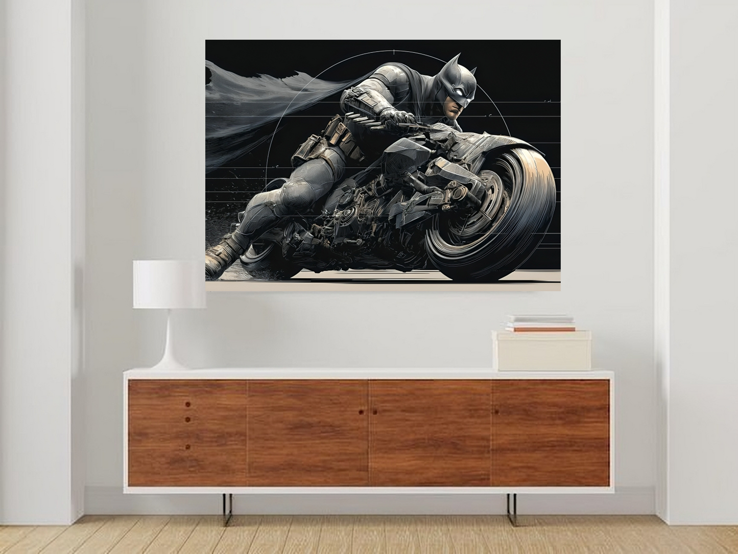 Batman A3 Wallposter Sticker – Dark Knight Vibes