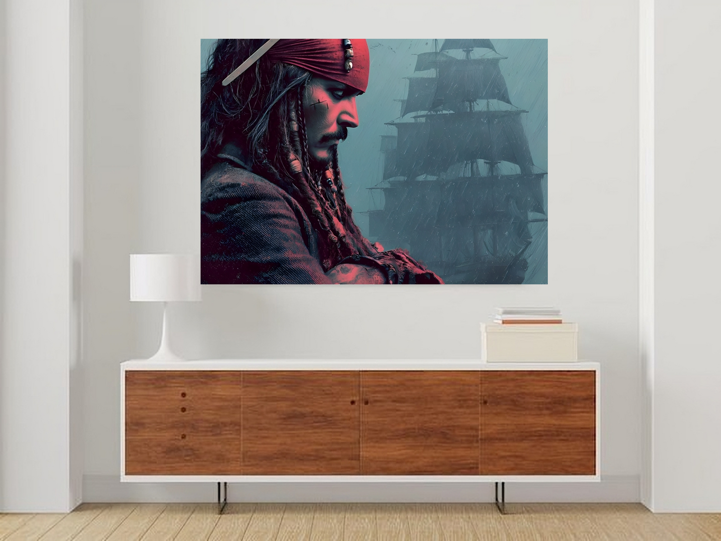 Pirates of the Caribbean A3 Wallposter Sticker – Adventure Awaits
