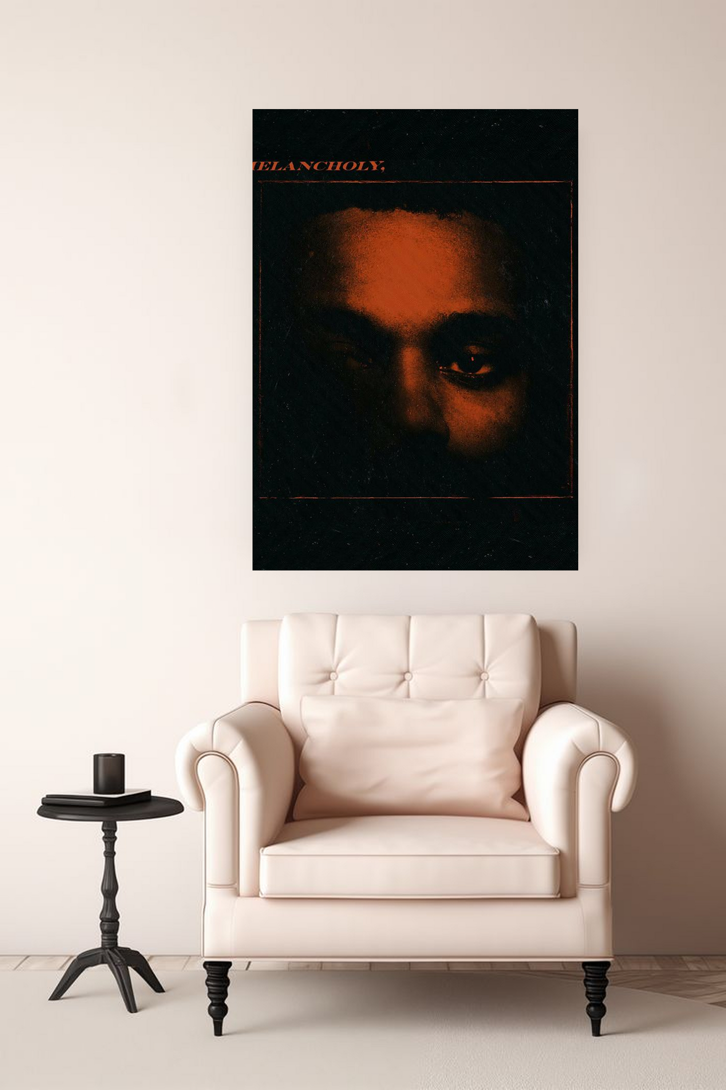 The Weeknd Melancholy Album Art Vibe