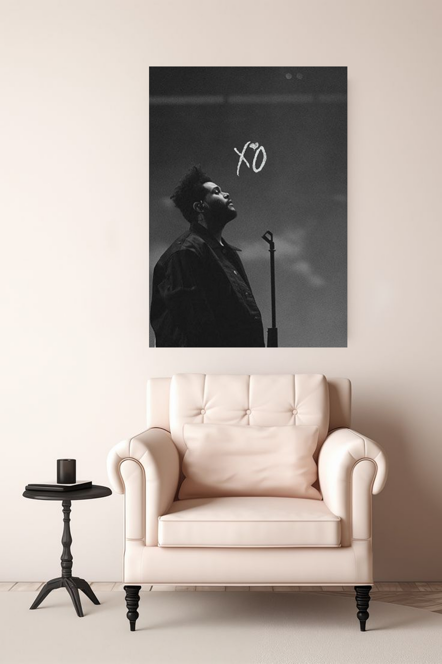 XO Vibes - Music Legend A4 Sticker Poster