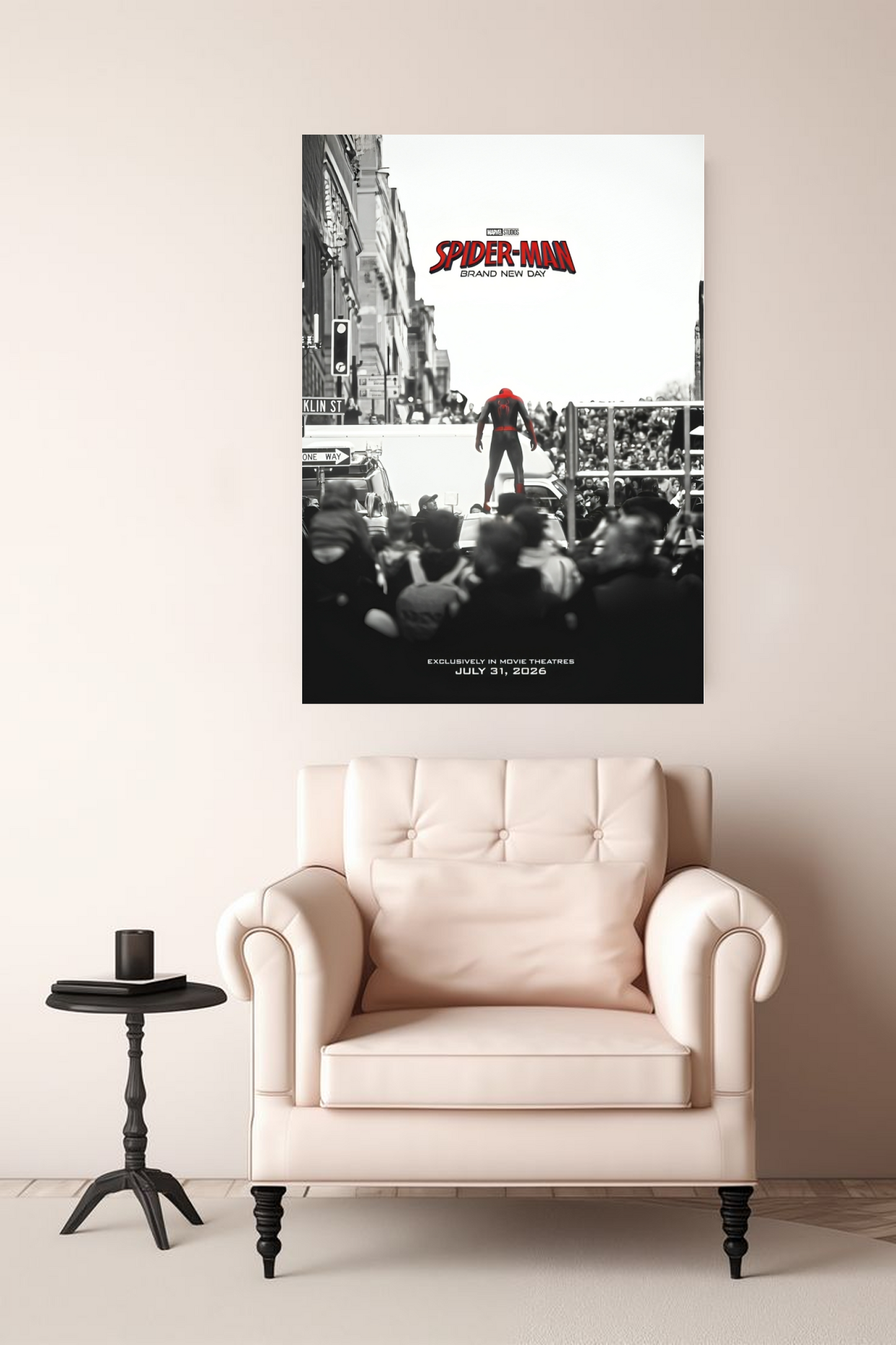 Spider-Man Brand New Day A4 Poster - NYC Street Art