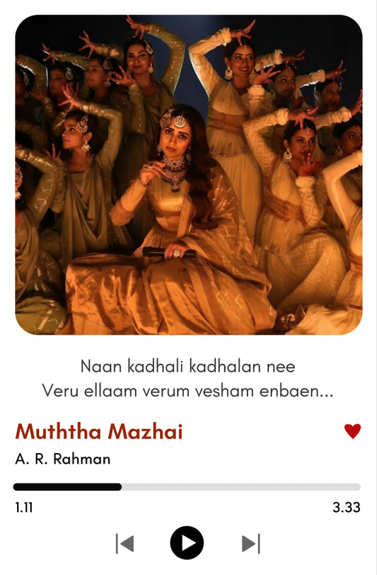 Muththa Mazhai | Thug Life Polaroid – A Touch of Rain & Romance