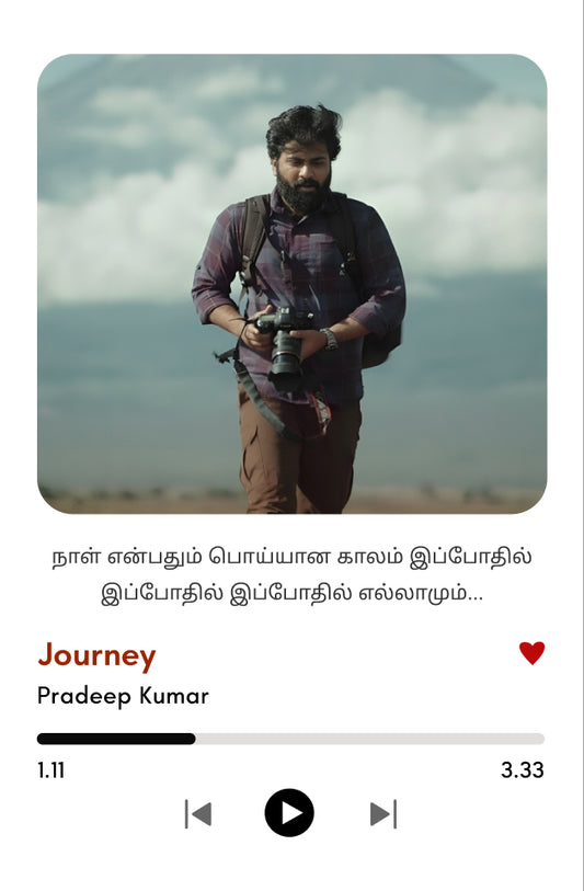 Nan Enbathu Yaro – Jaanu (96) Movie Polaroid Print