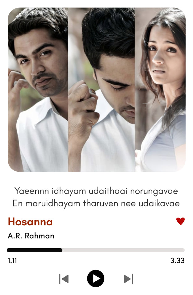Hosanna – Love & Longing Polaroid Print