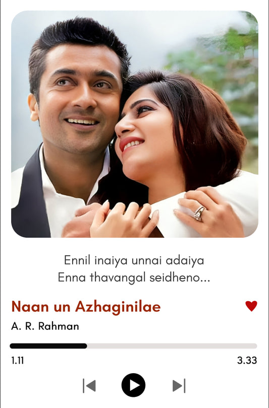 Naan Un Azhaginilae – 24 Polaroid