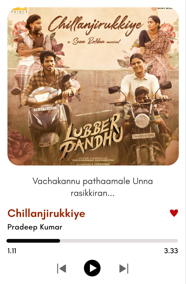 Chillanjirukkiye Polaroid | Lubber Pandhu