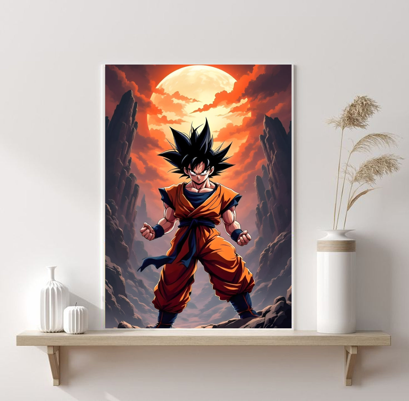 Goku A4 Anime Poster β Dragon Ball Z