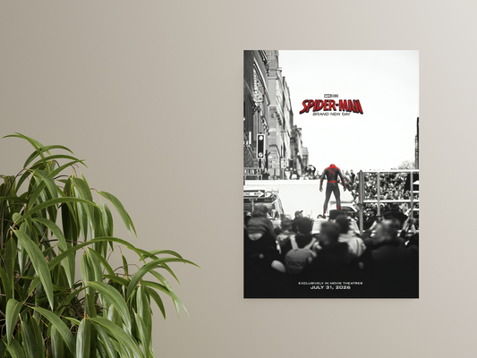 Spider-Man Brand New Day A4 Poster - NYC Street Art