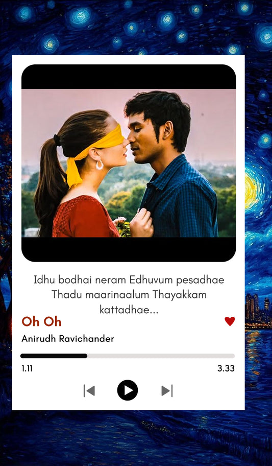🎶 Oh Oh Song Polaroid – Thangamagan Movie (Dhanush)