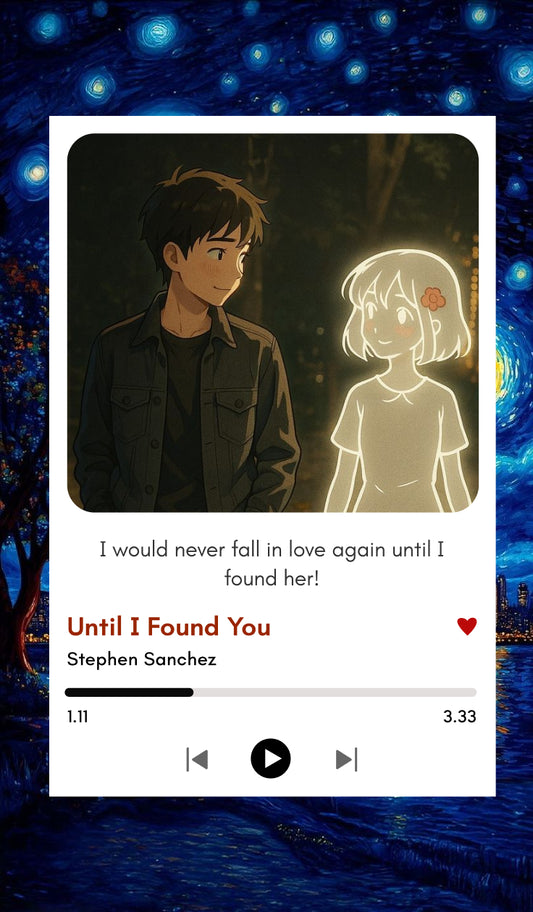 Until I Found You | Stephen Sanchez Polaroid