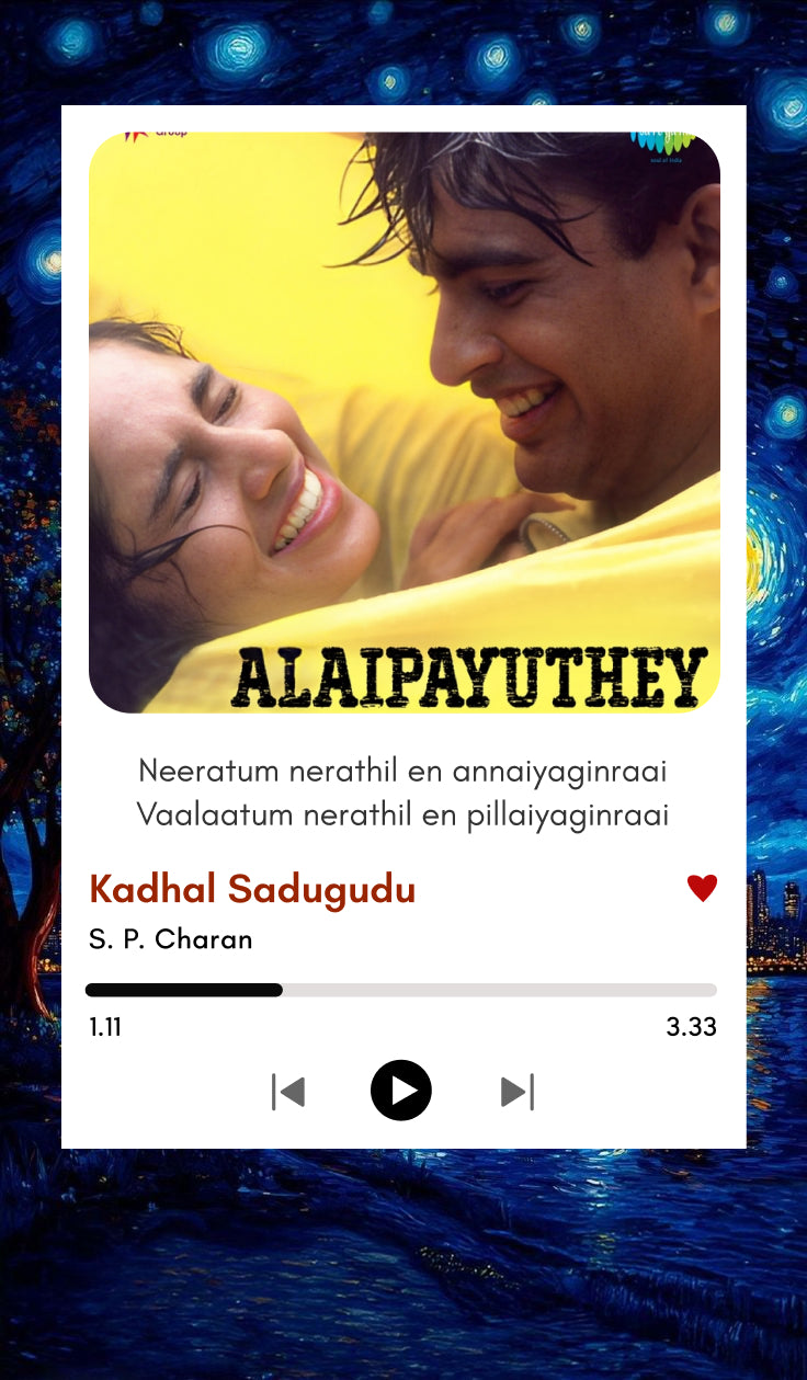 Kadhal Sadugudu Polaroid | Alaipayuthey | A.R. Rahman Classic