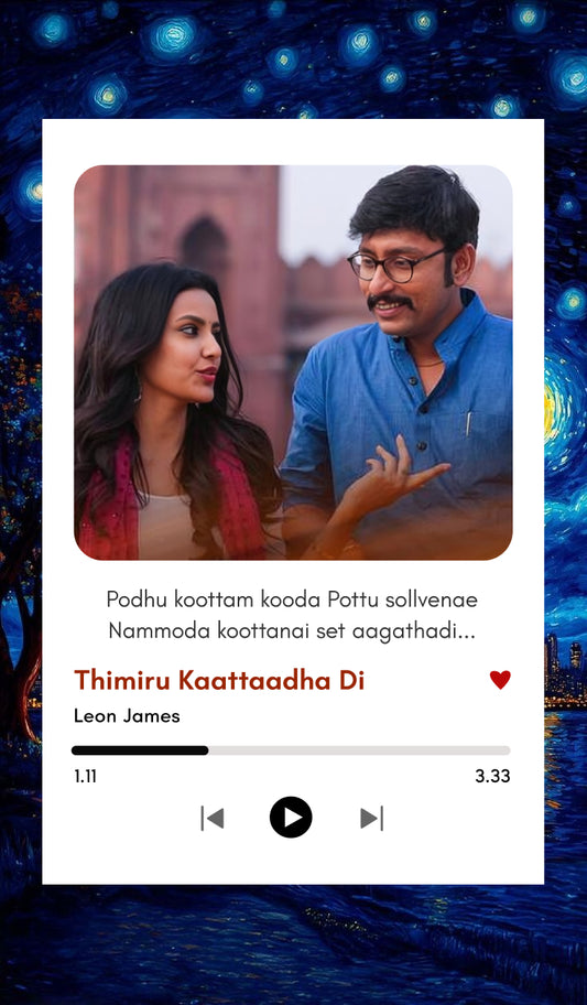 Thimuru Kaatatha Di Song Polaroid – LKG Movie