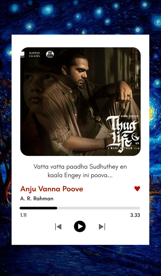 Anju Vanna Poove Polaroid | Thug Life Movie Song
