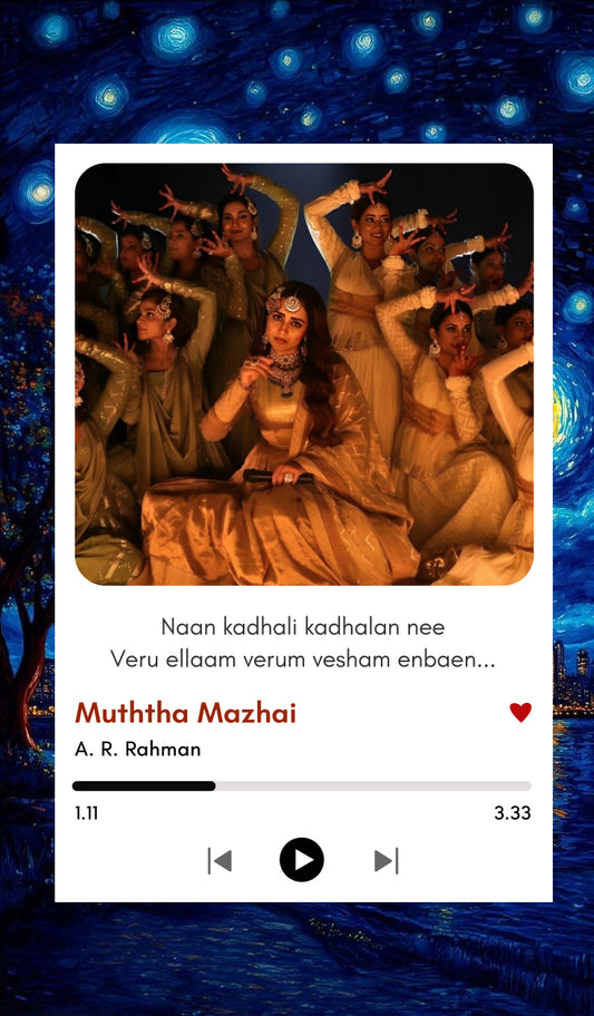 Muththa Mazhai | Thug Life Polaroid – A Touch of Rain & Romance