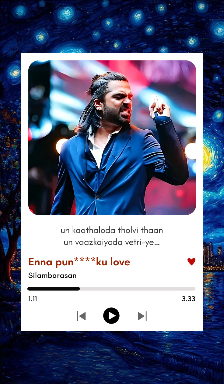 Enna Pun***ku Love |STR's Savage Vibe Shot | STR