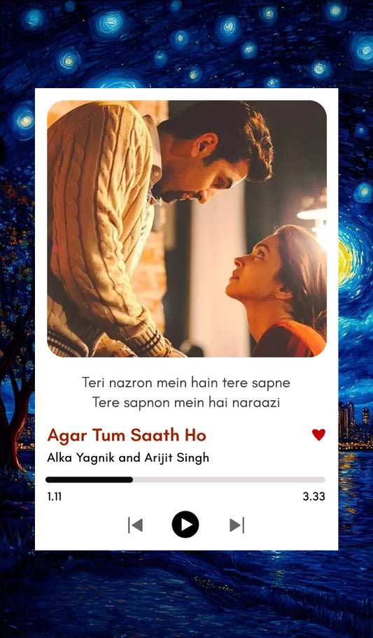 Agar Tum Saath Ho |Soulful Silence | Musical Polaroid