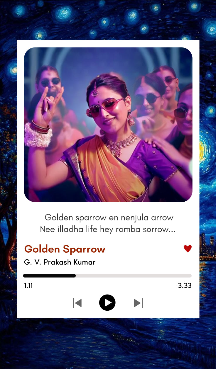 Golden Sparrow | Nilavuku Enmel Yennadi Kovam Polaroid