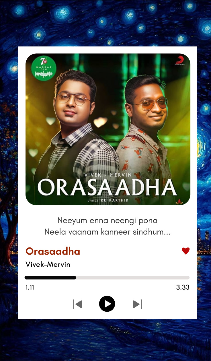 Orasaadha Polaroid | Vivek-Mervin Hit